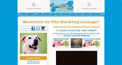 Desktop Screenshot of barkinglounge.com